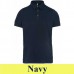 Kariban 262 Men's Short Sleeved Jersey Polo Shirt navy